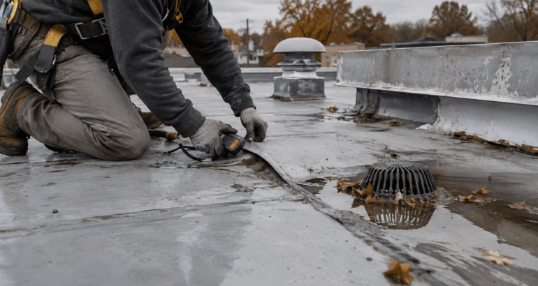 Common Flat Roof Problems in Ohio and How to Fix Them